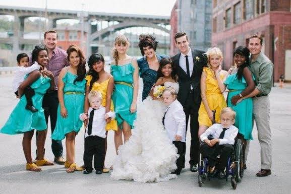 Renee and her beautiful family 