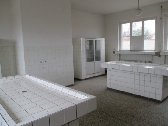 Sachsenhausen Pathology Building—“Autopsy” Tables (Germany)