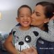 Jordan Cheyenne with her son Christian