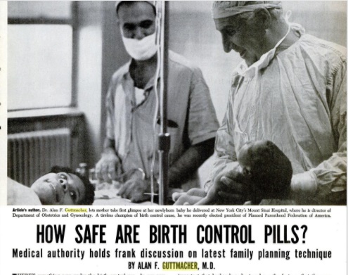 Image: Guttmacher article in Ebony Magazine