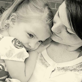 Heather Hobbs holds her daughter who was born after Hobbs refused abortion.