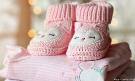 baby items, pink, pregnancy center