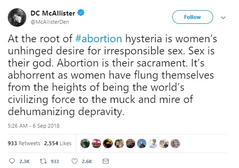 Image: Woman threatened for Tweet (Image credit: Twitter) 