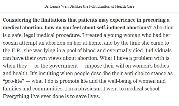 Image: New York Times asks Planned Parenthood prez about self-managed abortion