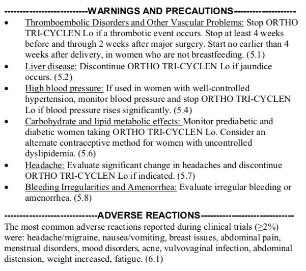birth control insert