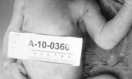 Evidentiary photo via VidasSV.org of newborn murdered in El Salvador.