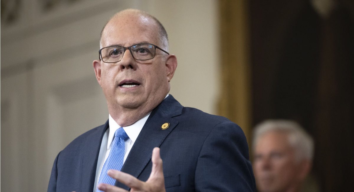 Maryland governor Larry Hogan