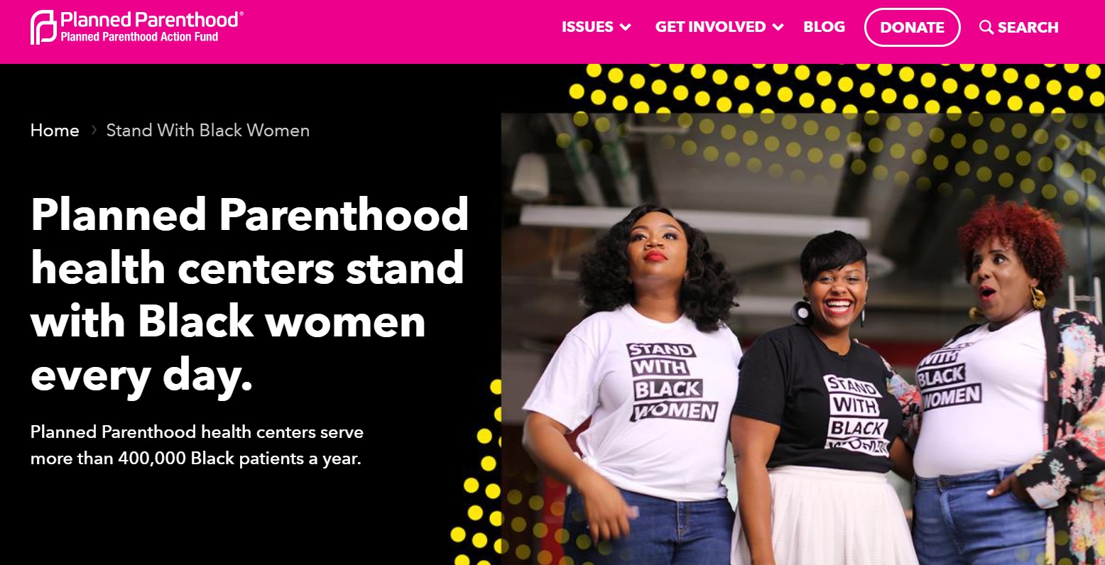 Image: Planned Parenthood sees 400K Black clients a year (Image: PPACT) 
