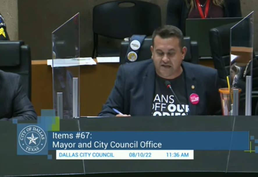 Image: Abortion resolution to deprioritize investigations passes Dallas City Council