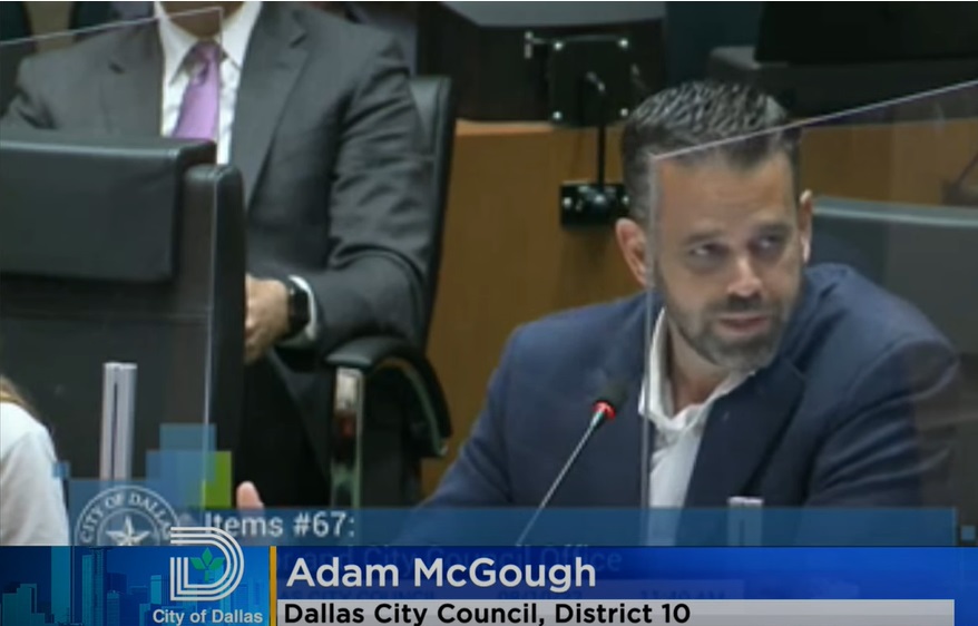 Image: Dallas City Council Adam McGough warns abortion resolution can cost city