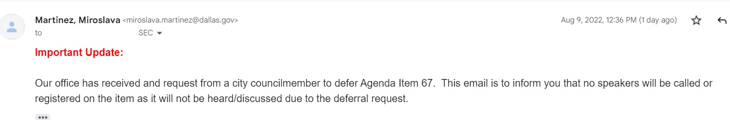 Image: Dallas City Council cancels prolife speakers on abortion resolution