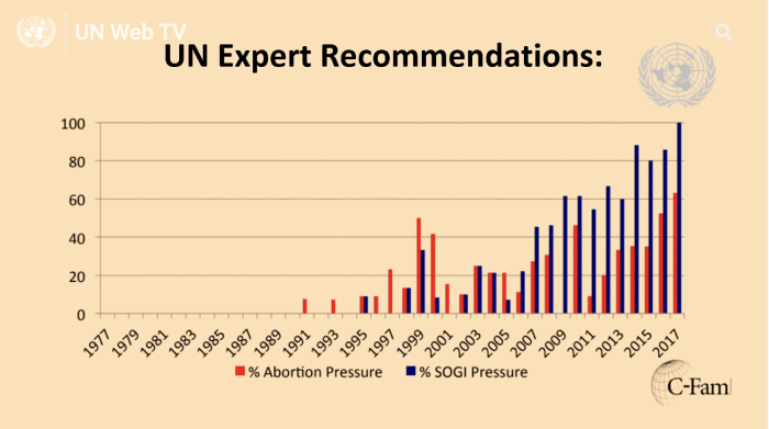 UN expert recommendations