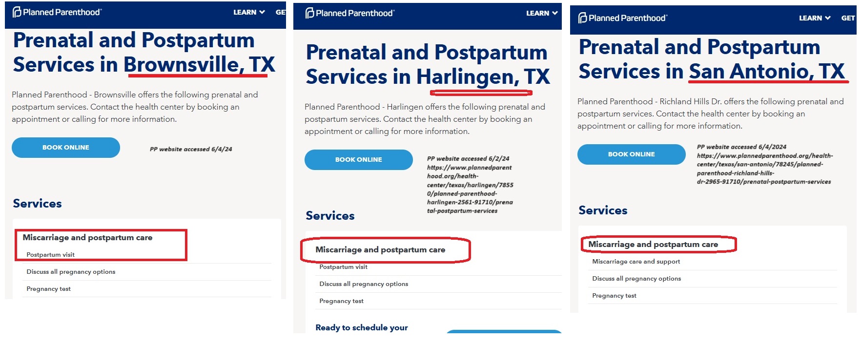 Planned Parenthood centers in South offer miscarriage care